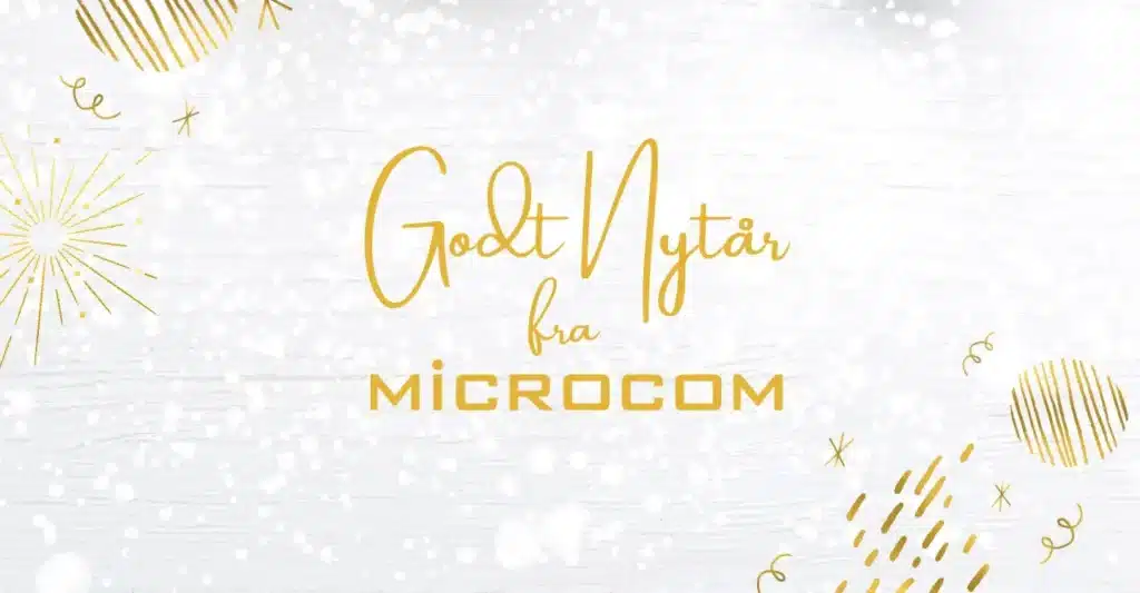 Microcom, Easypos og Scanpos ønsker glædeligt nytår!
